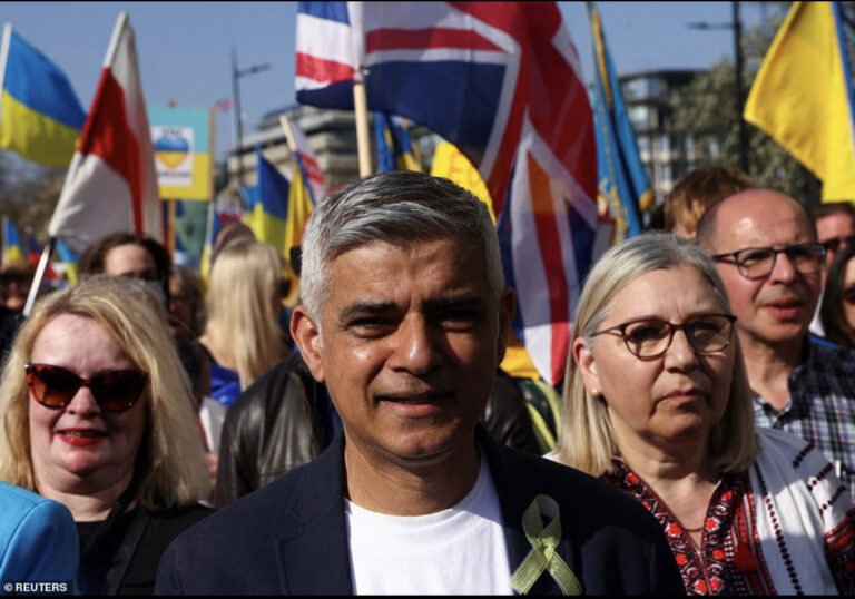 London Mayor announced that Ukraine refugees are welcome but not his home