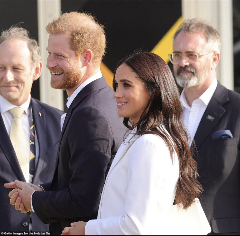 Prince Harry and Meghan make appearance ahead of Invictus Games
