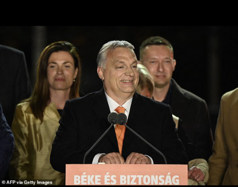 Orbán slams Zelensky after winning Hungary’s elections