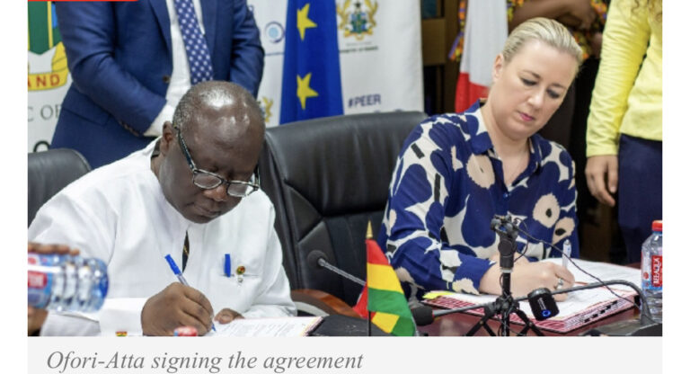 Ghana receives €44m grant for irrigation