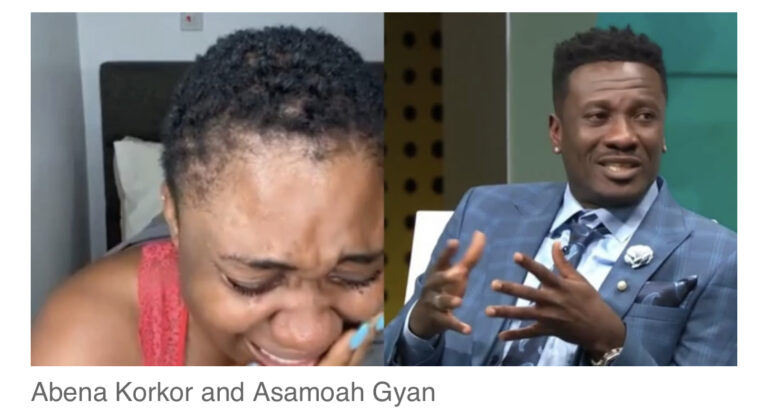 ‘Dig your own grave’ – Abena Korkor curses Asamoah Gyan for lying about their encounter