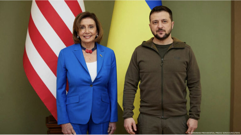 Pelosi meets with Ukraine President in Kyiv
