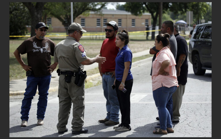 Texas school shooting: gunman was inside for 40 minutes – latest updates