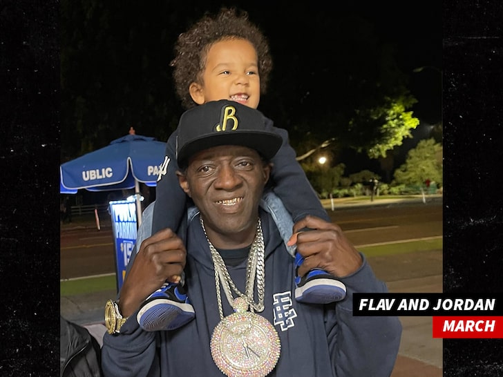 FLAVOR FLAV:  I’VE GOT A 3-YEAR-OLD SON!!!