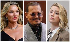 KATE MOSS has testified in Johnny Depp’s $100m defamation and said the actor never pushed her.