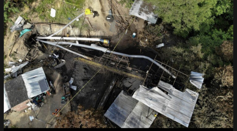 El Zulia mine blast: Nine miners dead and six still trapped