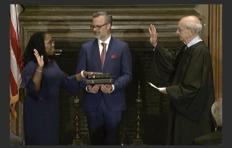 Jackson sworn in, becomes 1st Black female on Supreme Court