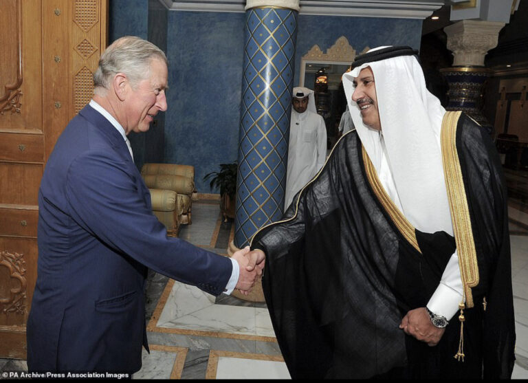 Prince Charles faces questions over claims he accepted  €1 million in cash stuffed in suitcase from Qatari sheik