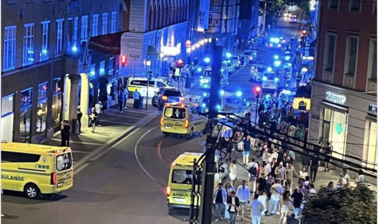 Oslo attack: Two people killed and several others injured in gunfire at a gay nightclub
