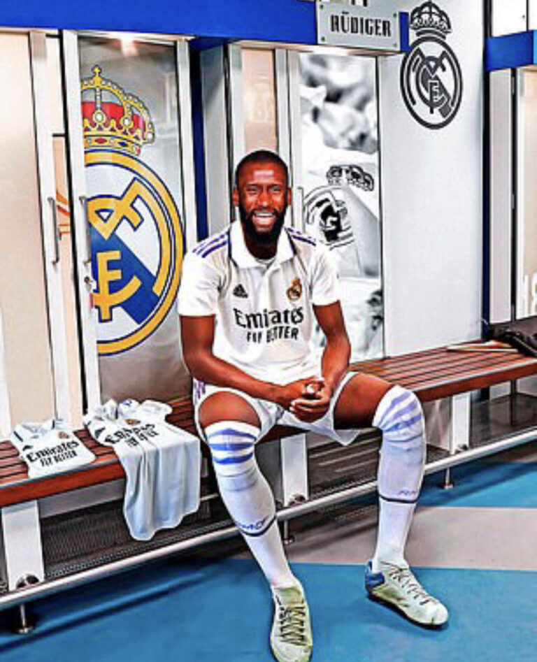 Antonio Rudiger signed a four-year deal at the Bernabeu