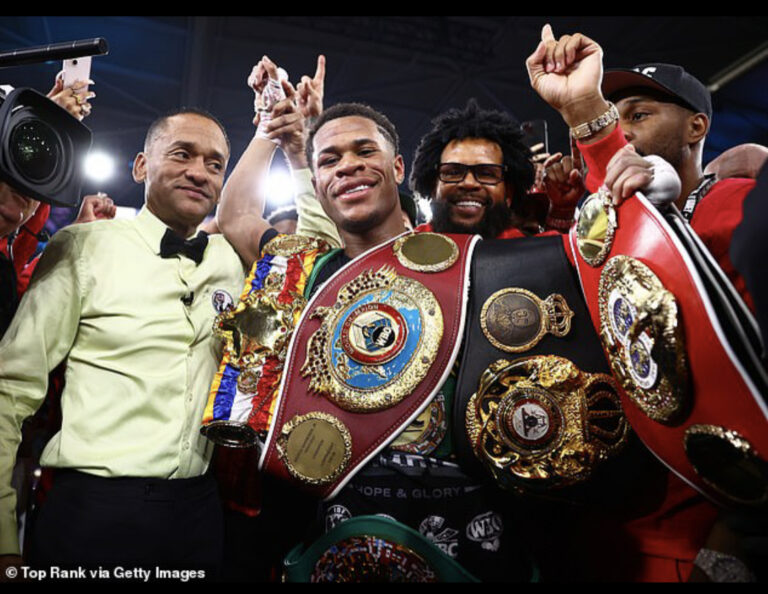 Australian George Kambosos Jr loses world lightweight titles to Devin Haney