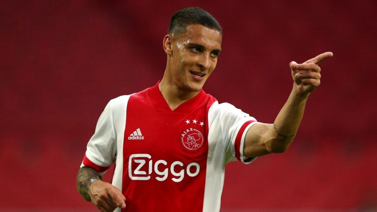 Man Utd officials arrive in Amsterdam to complete £40m Antony transfer and first signing