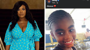 Delay shares a picture of a beautiful girl believed to be her daughter