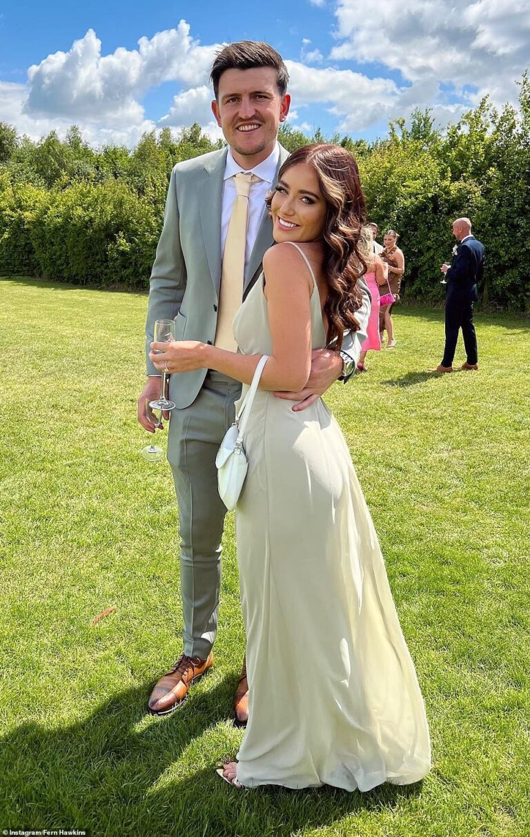 Manchester United defender Harry Maguire marries his childhood friend Fern