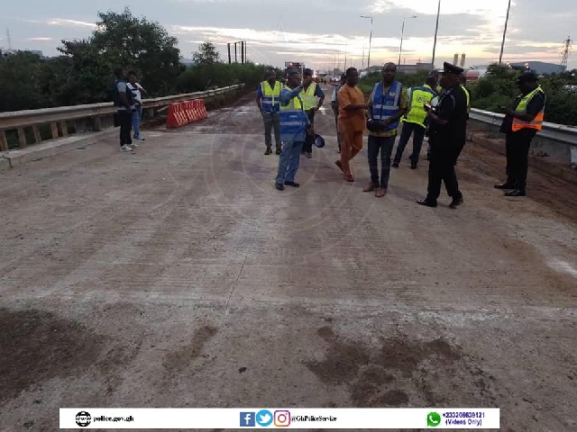 Tema-Accra bound lane of motorway re-opens to traffic