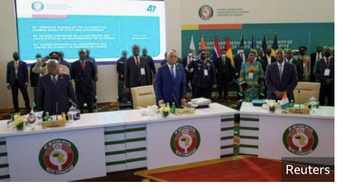 West African Ecowas leaders lift sanctions on Mali
