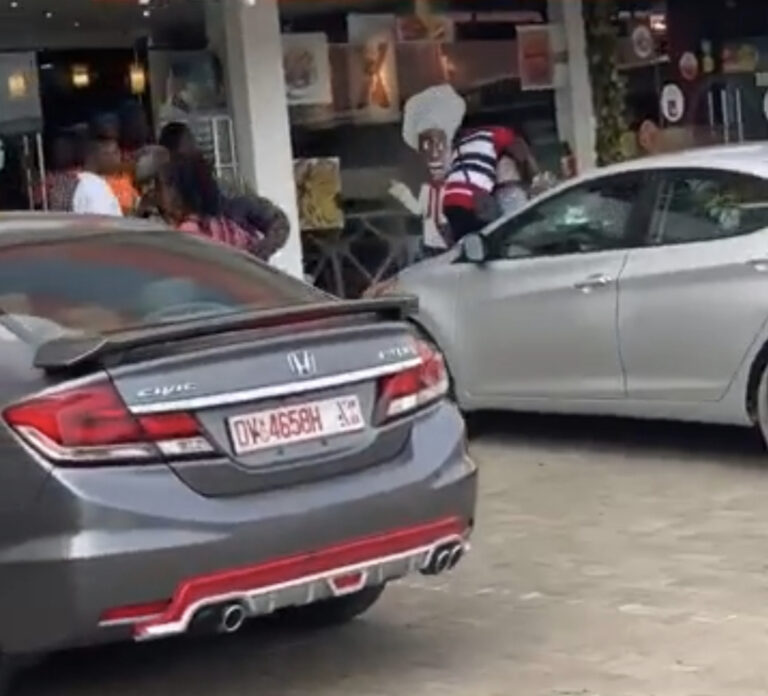 VIDEO: Two sidechicks clash over married man at East Legon