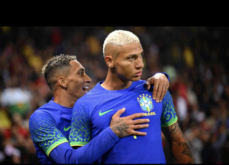 Brazil beats Tunisia :Banana Thrown at Tottenham’s Richarlison