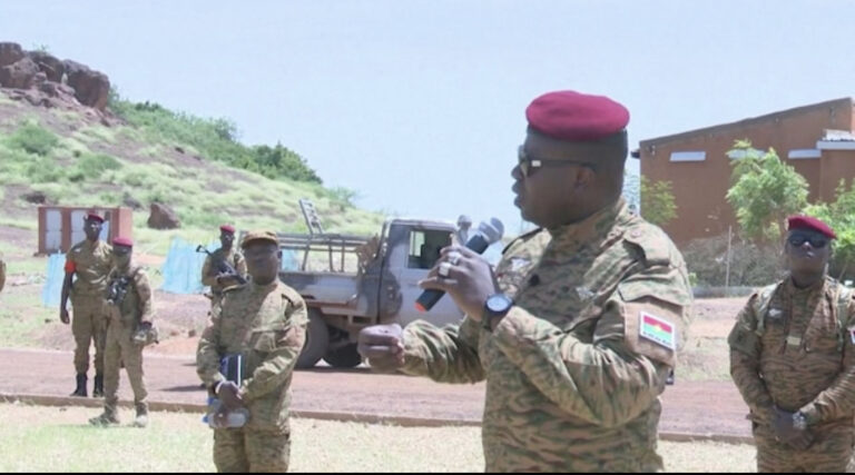 Burkina Faso army Captain overthrown military government