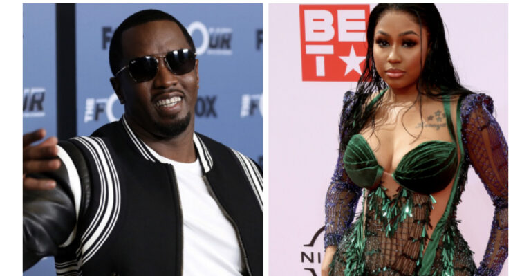 Diddy Gifts Yung Miami Iced Out “Love” Pendant & Chain