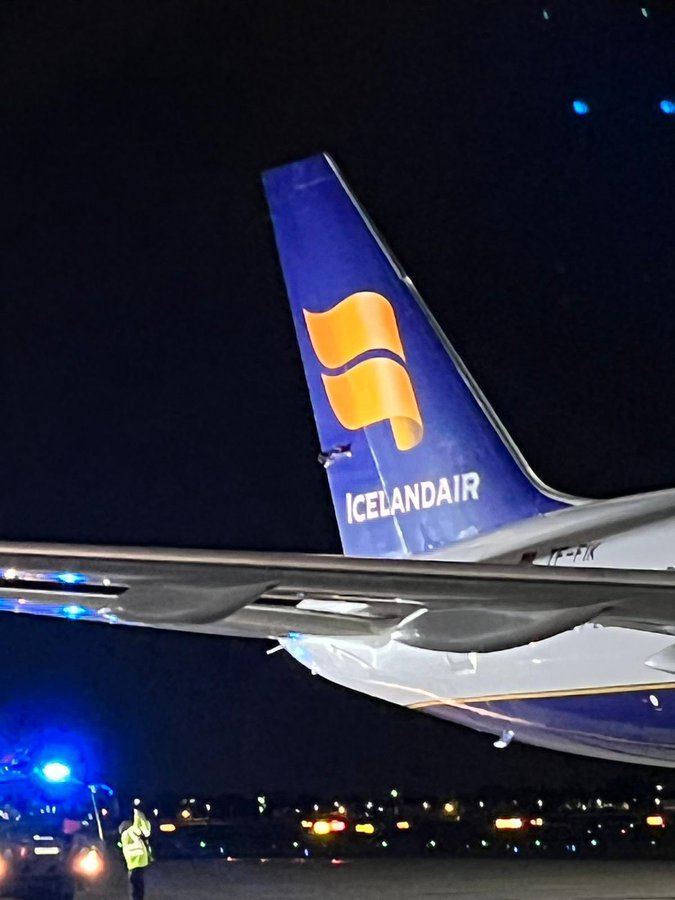 Two planes collide at Heathrow Airport while taxiing on runway and scrape wings