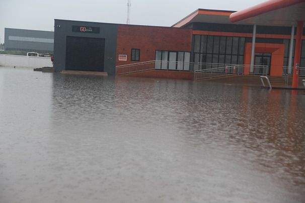 Floods, heavy winds hit Accra today