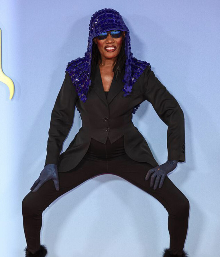 Grace Jones glittered at the Royal Festival Hall