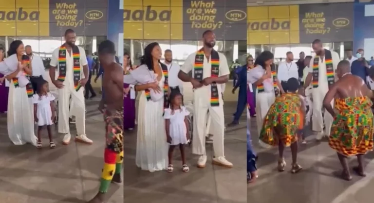 Dwyane Wade and Gabrielle Union were pictured in Ghana with their daughter