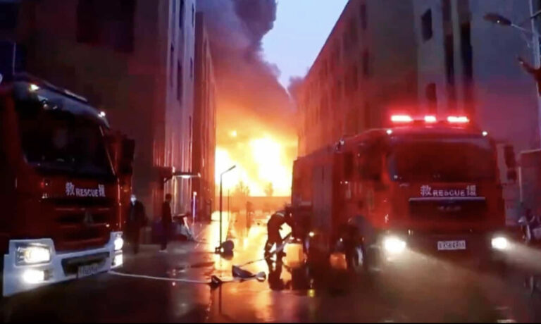 Nearly 40 people dead in high tech factory in China