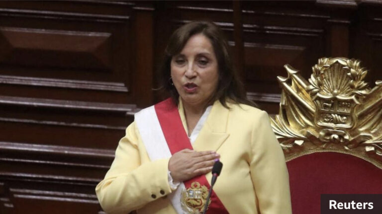 Peru President Castillo is impeached  and replaced by Dina Boluarte