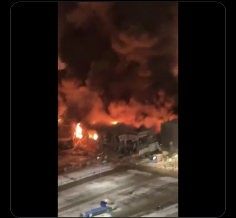 Moscow: Fire broke out at Mega Khimki mall