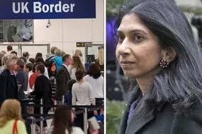 Official of the UK Border Force detained for being an illegal immigrant who arrived 20 years ago