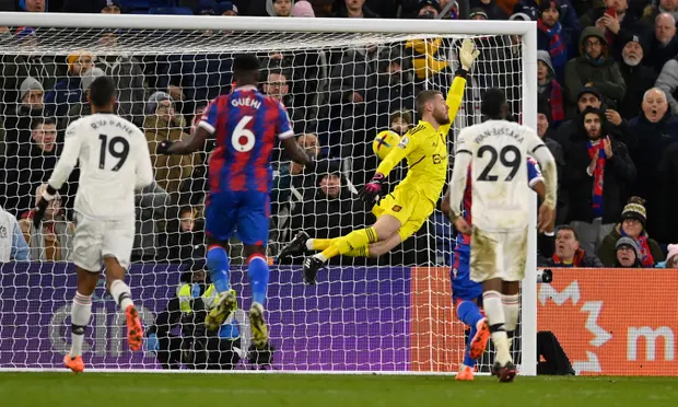 Premier League: Crystal Palace drew with Man United 1-1