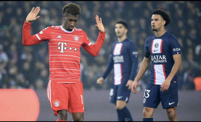 Champions League: PSG 0-1 Bayern Munich