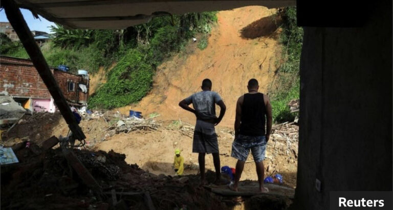 Sao Paulo: Many killed as storms hit Brazilian Coast