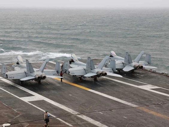 U.S. military shoots down a flying object near the Canadian border over Lake Huron