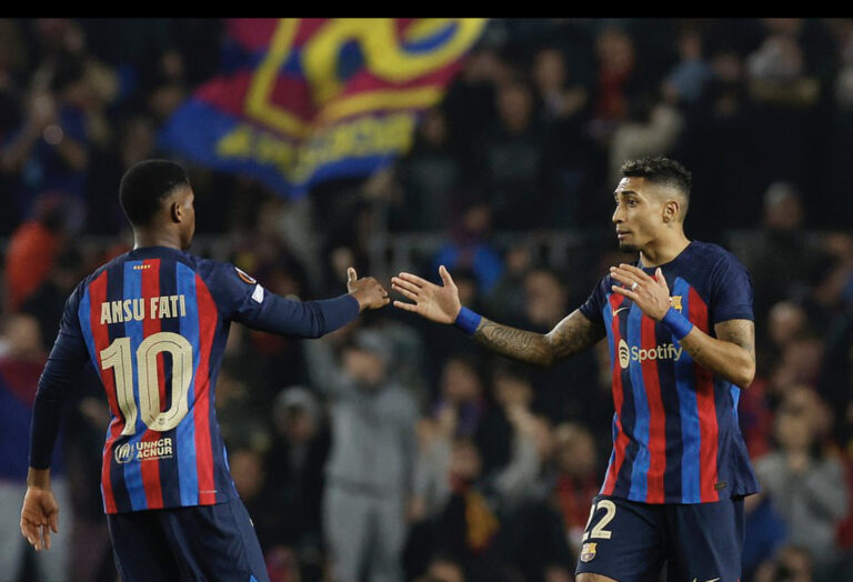 Europa League: Barcelona 2-2 Manchester United
