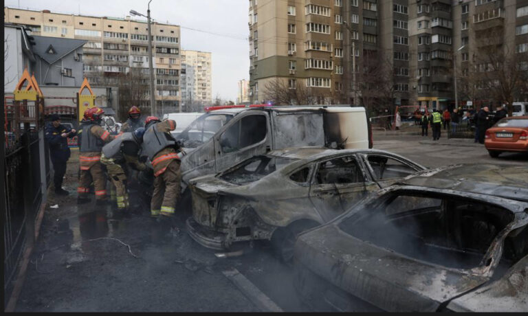 Russia struck Ukraine; 4 dead