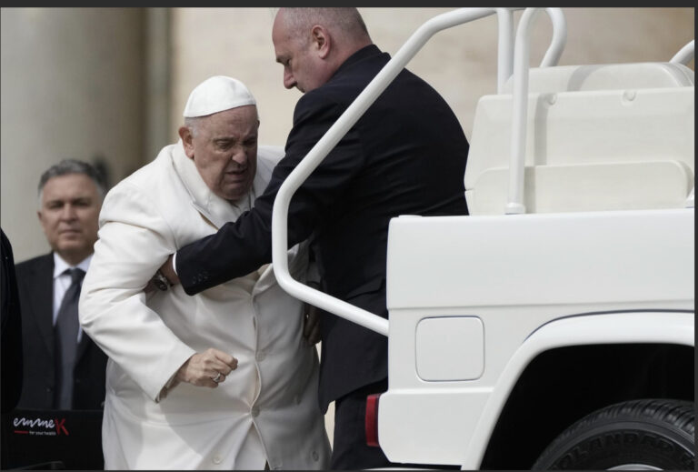 Pope Francis hospitalised with Lung infection