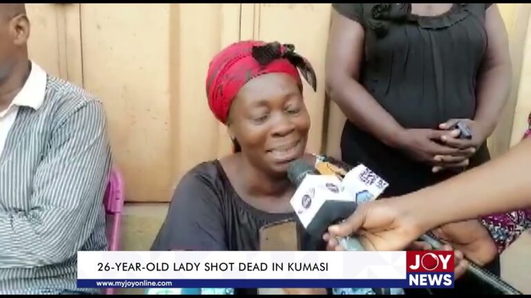 Lady, 26, Shot Dead In Kumasi