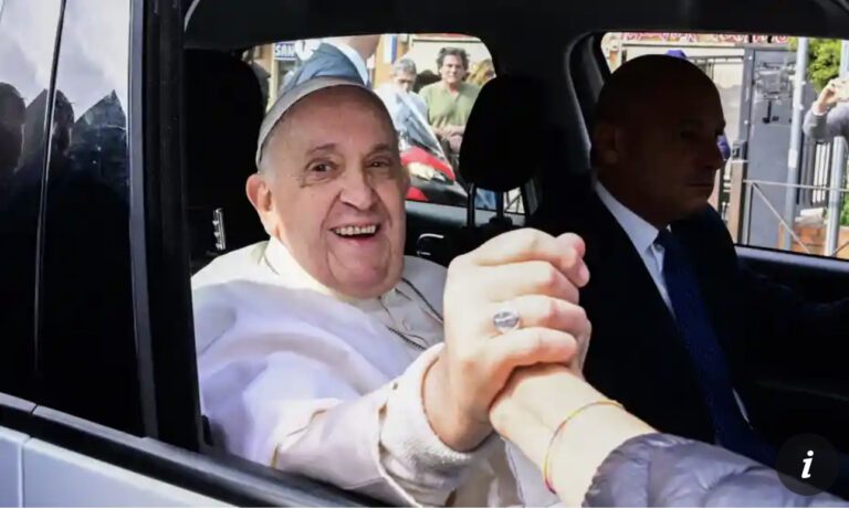 Pope Francis leaves hospital after infection treatment