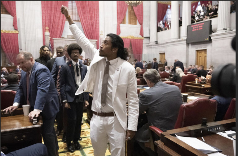 Gun control protest: Tennessee Republicans expelled democrat