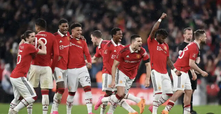 FA Cup: Manchester United beats Brighton on penalties 7-6