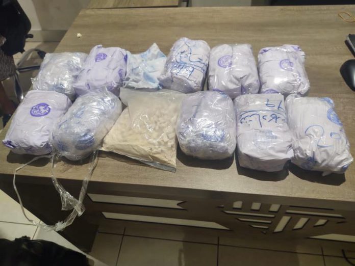 NACOC Intercepts 11.4KG Of Cocaine Worth $300K At KIA [Photos]