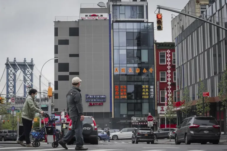 A secret Chinese police station in New York used to spy on dissidents, the feds say.