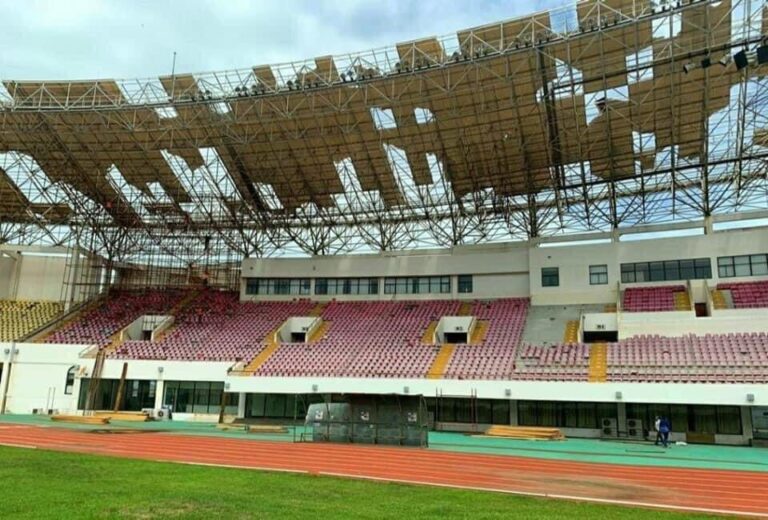 The Essipong Sports Stadium Is Decaying