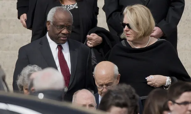 Clarence Thomas scandal deepens with report of rightwing activist’s secret payments to wife