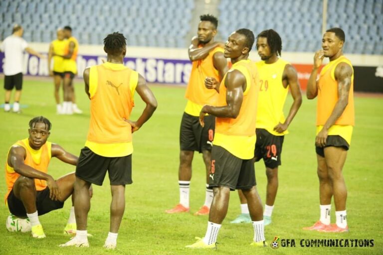 Black Stars Start Camping On Monday