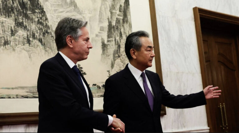 US and China’s top diplomats meet amid tensions