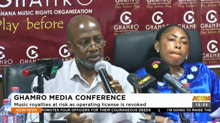 Ghana Music Royalties At Risk As GHAMRO’s Operating License Is Withheld